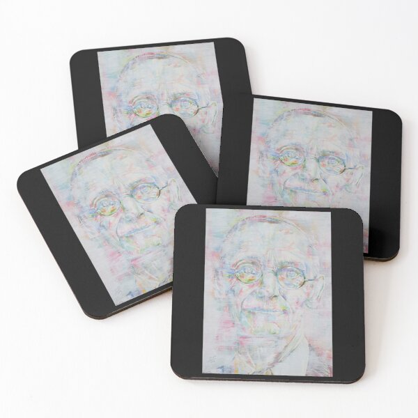 Item preview, HERMANN HESSE - Aquarell- und Acrylporträt   designed and sold by OURMINDA.