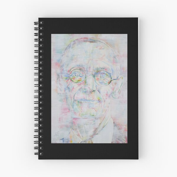 Item preview, HERMANN HESSE - Aquarell- und Acrylporträt   designed and sold by OURMINDA.