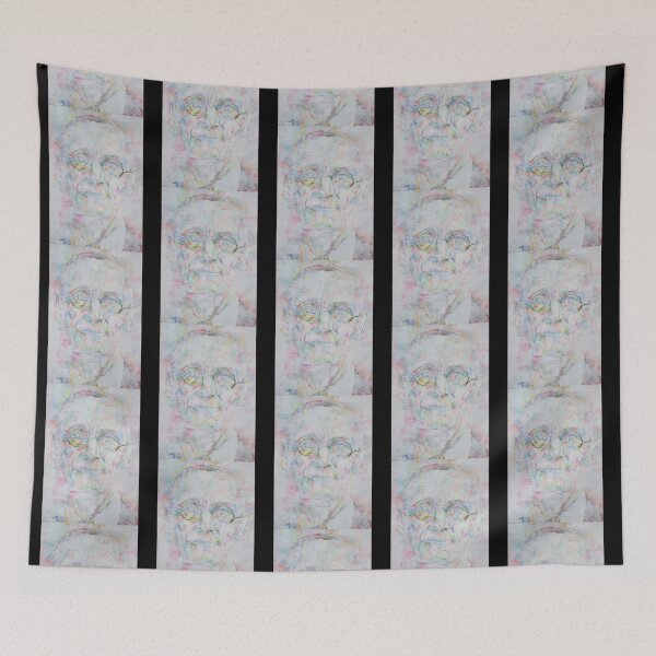 Item preview, HERMANN HESSE - Aquarell- und Acrylporträt   designed and sold by OURMINDA.