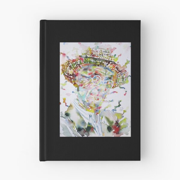 Item preview, HERMANN HESSE - Aquarellporträt  designed and sold by OURMINDA.