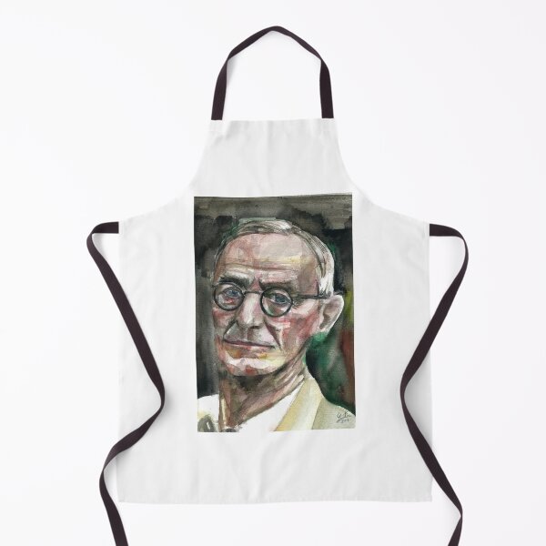 Item preview, HERMANN HESSE - Aquarellporträt  designed and sold by OURMINDA.