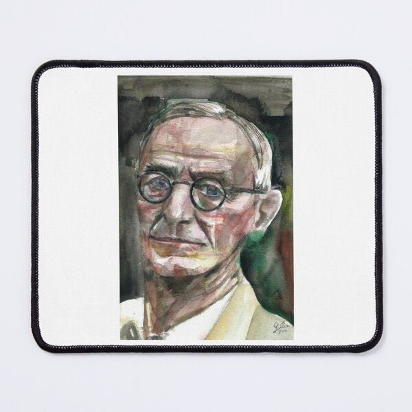 Item preview, HERMANN HESSE - Aquarellporträt  designed and sold by OURMINDA.