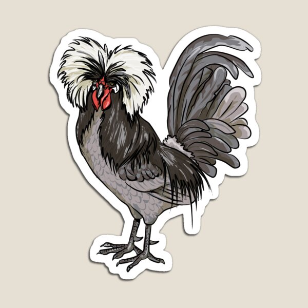 Item preview, Blue Polish Rooster designed and sold by ZedNope.