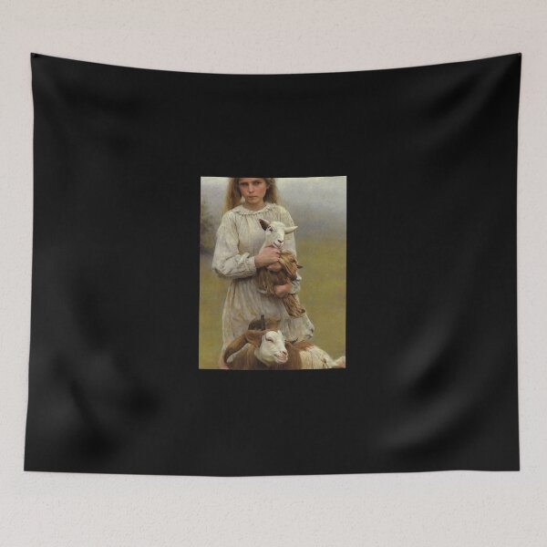 Item preview, The Shepherdess Lamb designed and sold by CratchGraphic.