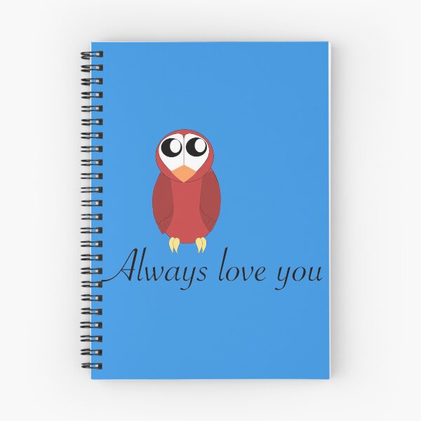 Aperçu de l'œuvre Owl Always love you créée et vendue par BluChu.