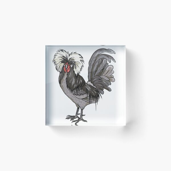 Item preview, Blue Polish Rooster designed and sold by ZedNope.