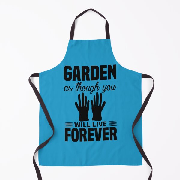 Item preview, garden as though you will live forever black designed and sold by printingvegas.