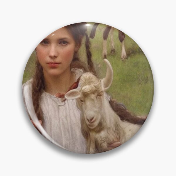 Item preview, The Shepherdess Pasture designed and sold by CratchGraphic.