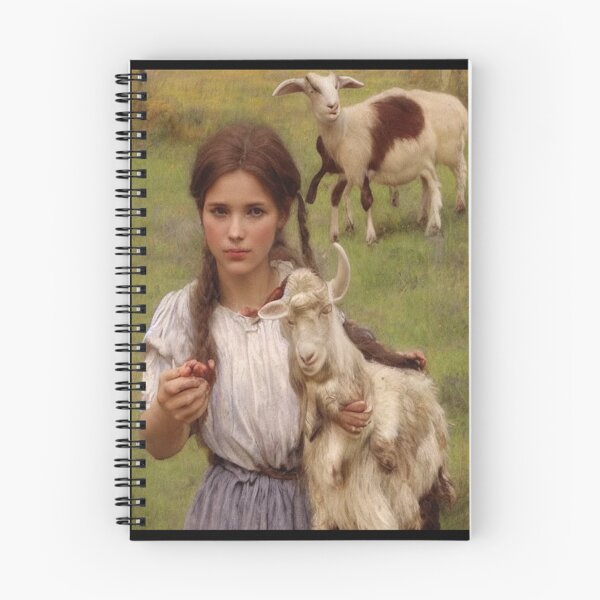 Item preview, The Shepherdess Pasture designed and sold by CratchGraphic.