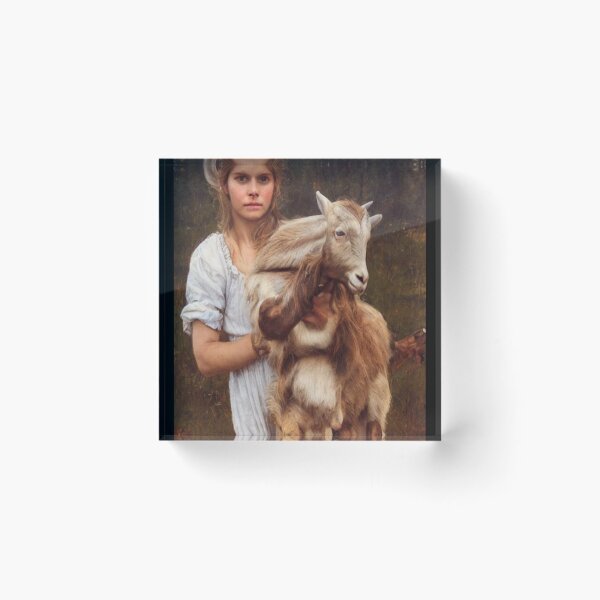 Item preview, The Shepherdess Sheep Farmer designed and sold by CratchGraphic.
