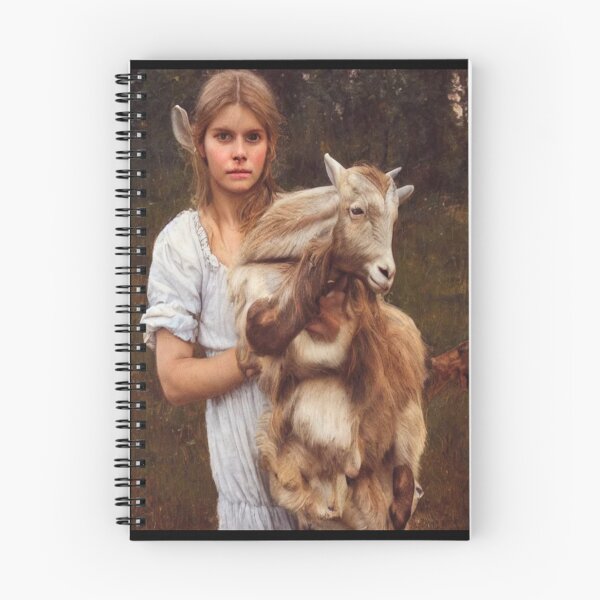 Item preview, The Shepherdess Sheep Farmer designed and sold by CratchGraphic.