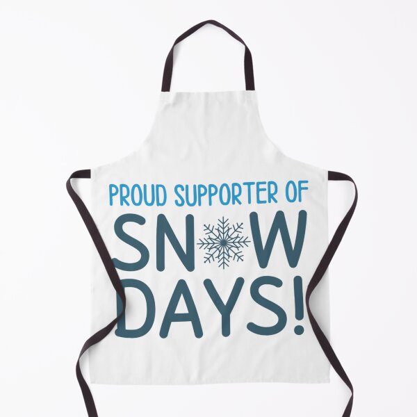Item preview, Proud SNOWDAYS Supporter - Funny Snow Quotes designed and sold by chetan786.