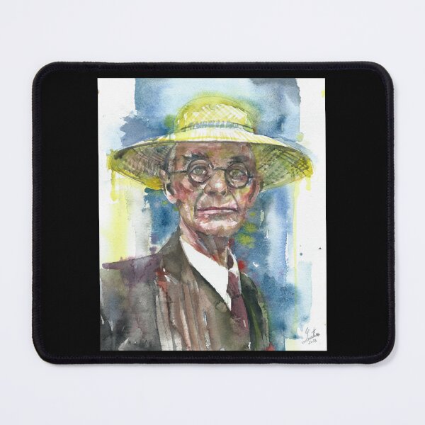 Item preview, HERMANN HESSE - Aquarellporträt .7   designed and sold by OURMINDA.