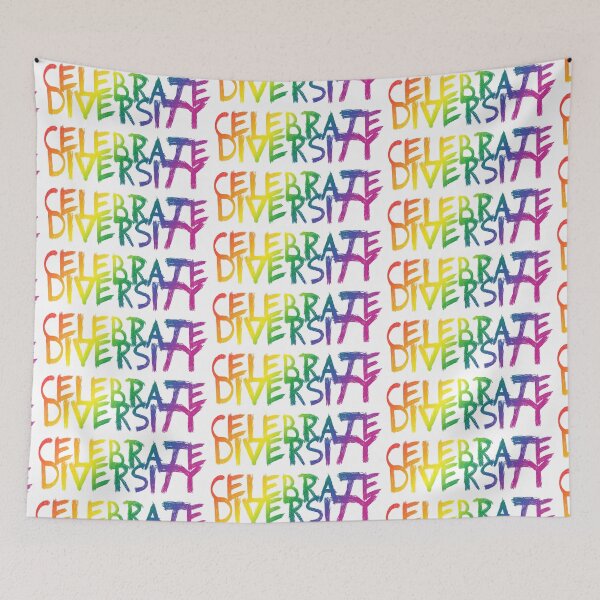 Item preview, Celebrate Diversity 8 - Gay Pride designed and sold by litmusician.