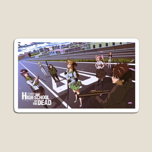 High School of the Dead #1 Sticker for Sale by EmpireKitsune