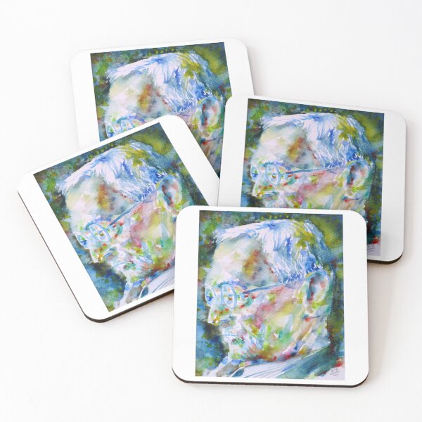 Item preview, HERMANN HESSE - Aquarellporträt .8   designed and sold by OURMINDA.
