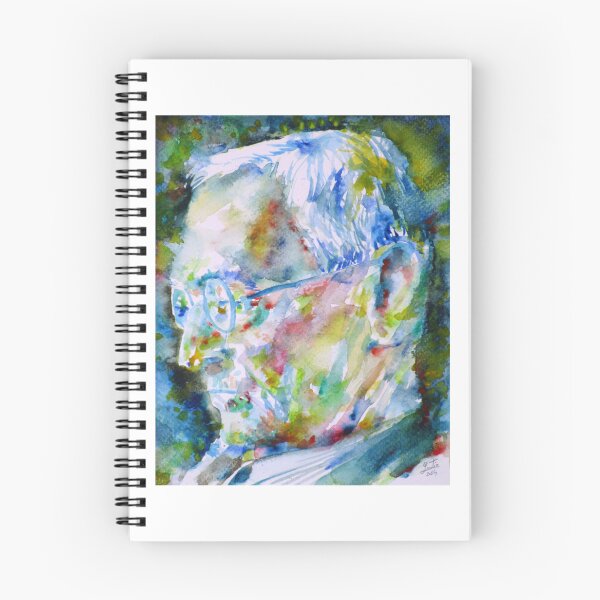 Item preview, HERMANN HESSE - Aquarellporträt .8   designed and sold by OURMINDA.