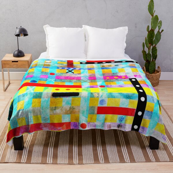 Item preview, Abstract Art Striped Lines Vintage washed geometric designed and sold by rupydetequila.