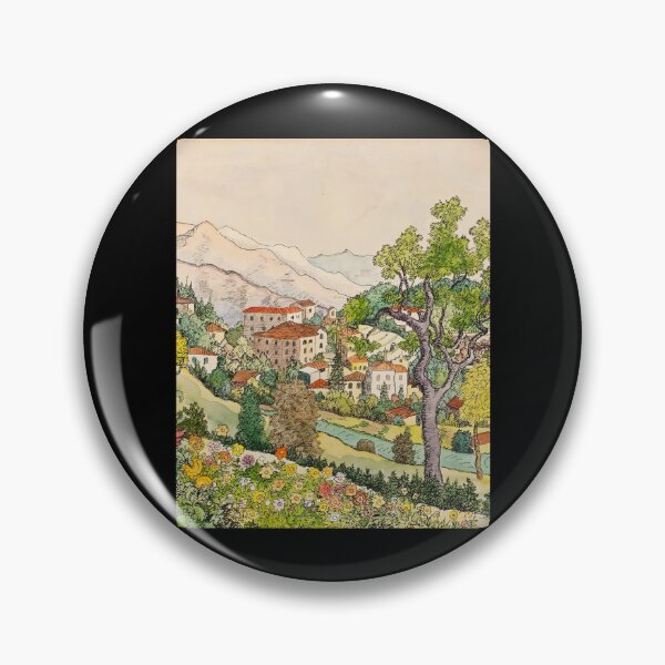 Item preview, Hermann Hesse - Montagnola (1933) Grafik  designed and sold by OURMINDA.