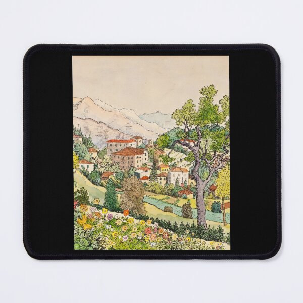 Item preview, Hermann Hesse - Montagnola (1933) Grafik  designed and sold by OURMINDA.