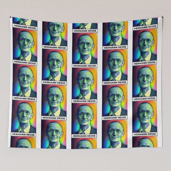 Item preview, Hermann Hesse Kunst  Hermann Hesse Porträt  Hermann Hesse Kunstwerk      designed and sold by OURMINDA.
