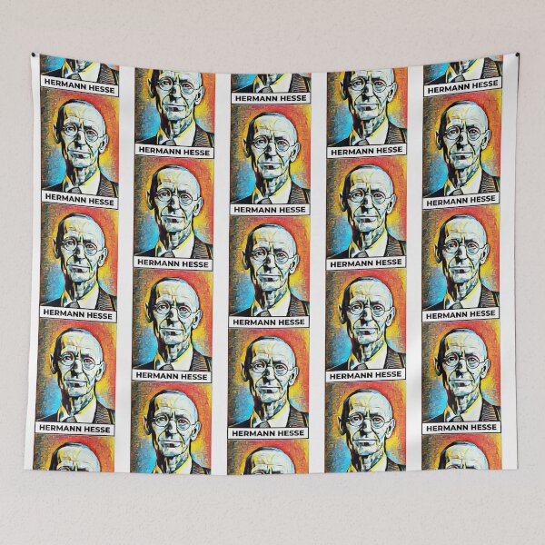 Item preview, Hermann Hesse Kunst  Hermann Hesse Porträt  Hermann Hesse Kunstwerk   designed and sold by OURMINDA.