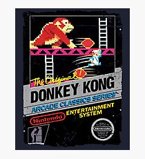 DONKEY KONG NES COVER Photographic Print