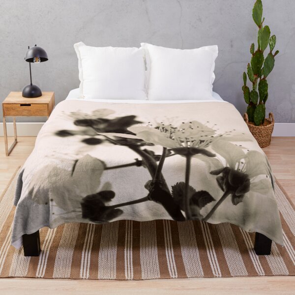Item preview, Plum blossom monochrome pink flowers aesthetic designed and sold by by-jwp.