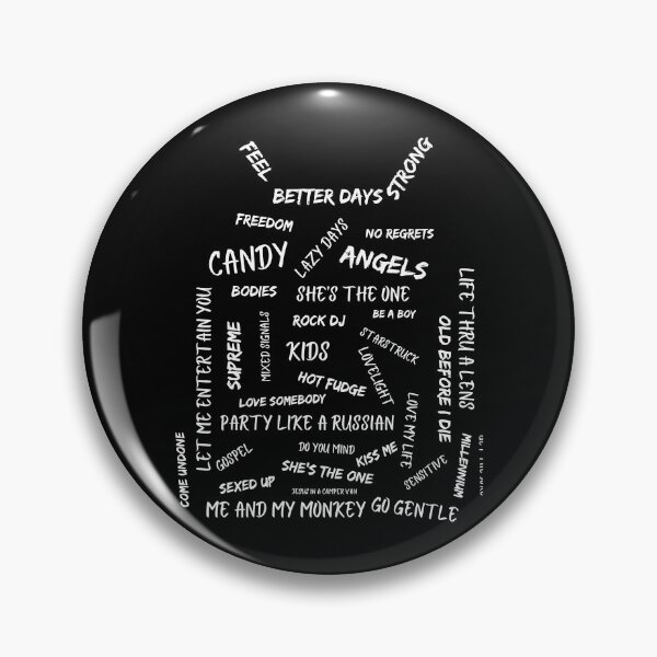 Item preview, Robbie Williams Song Title designed and sold by printingvegas.