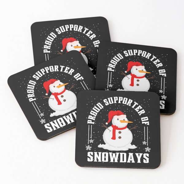 Item preview, Proud SNOWDAYS Supporter - Funny Snow Quotes designed and sold by chetan786.