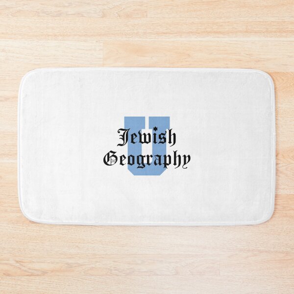 Item preview, Jewish Geography hebrew camp university hillel humor designed and sold by Swagforbubby.