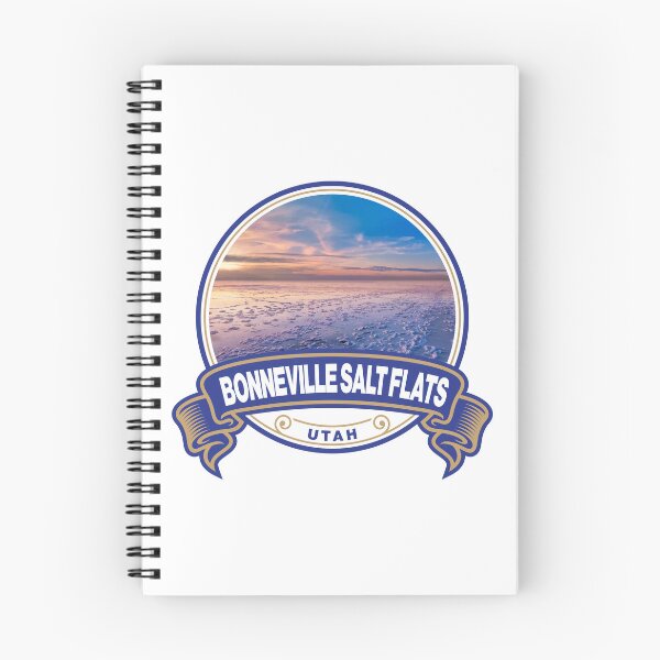 Item preview, Bonneville Salt Flats Utah Travel Badge designed and sold by KrisSidDesigns.