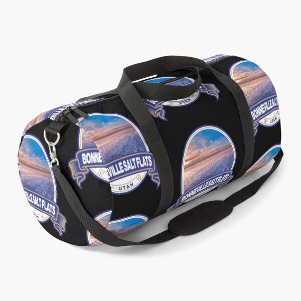 Item preview, Bonneville Salt Flats Utah Travel Badge designed and sold by KrisSidDesigns.