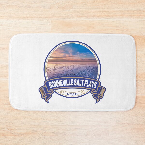Item preview, Bonneville Salt Flats Utah Travel Badge designed and sold by KrisSidDesigns.
