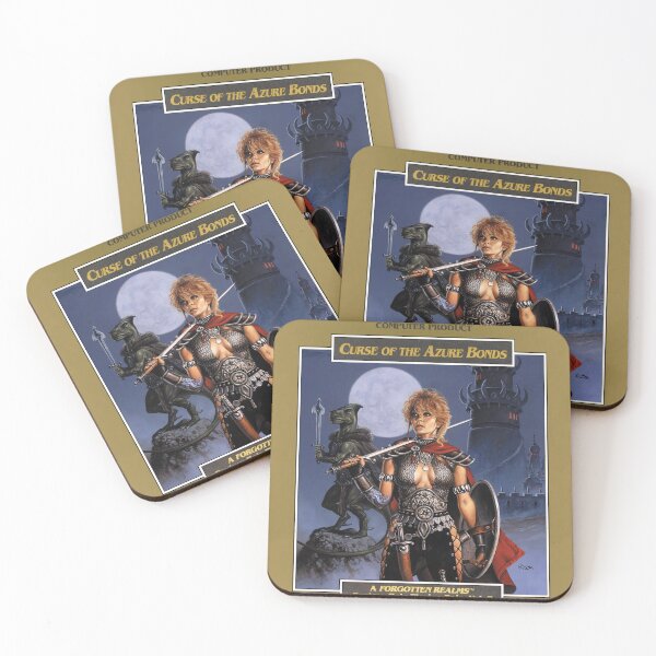 Item preview, Classic Game Covers - Curse of the Azure Bonds designed and sold by rykker.