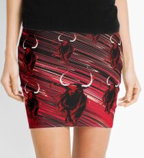 WILD RED BULLS Mini Skirt