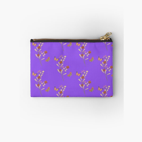 Item preview, Butterflies and flowers in purple designed and sold by ChinnieGirl.