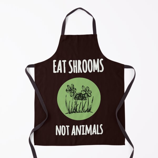 Item preview, EAT SHROOMS NOT ANIMALS designed and sold by thelivingrp.