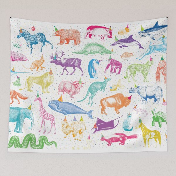 Item preview, Party Animals designed and sold by lizzydeestudio.
