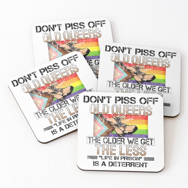 Item preview, Don't Piss Off Old Queers - Funny Right Wing Parody designed and sold by Picket Club.