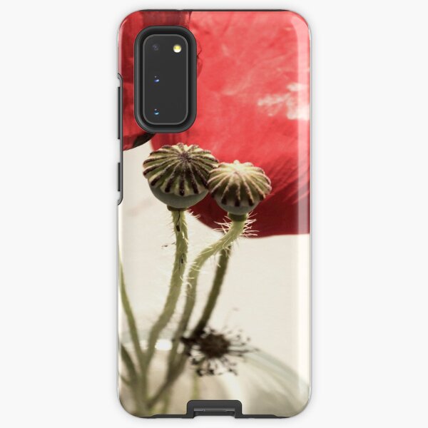 Still Life Poppies In Vase Samsung Galaxy Tough Case