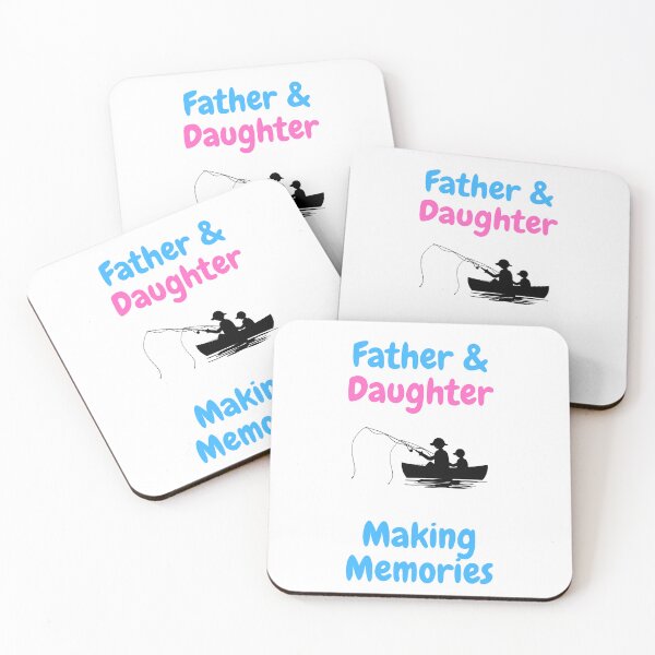 Item preview, Father and Daughter Fishing Buddies Making Memories Dad Daughter designed and sold by OutdoorsZee1.
