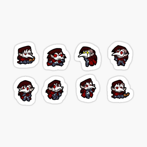 Warden sticker set Sticker