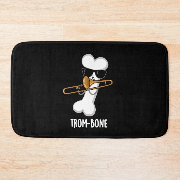 Item preview, Trom-bone Funny Music Trombone Puns (Dark BG) designed and sold by punnybone.