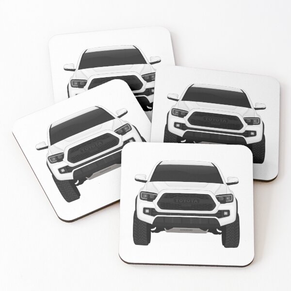 Item preview, Toyota Tacoma White   designed and sold by kaida44.