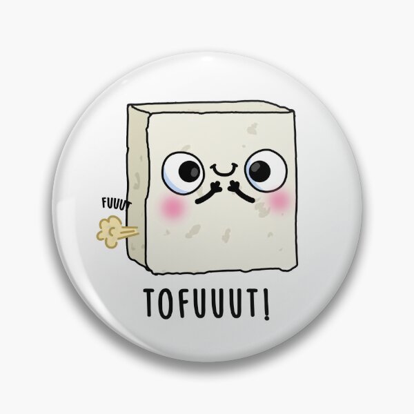 Item preview, Tofuuut Farting Funny Tofu Puns  designed and sold by punnybone.