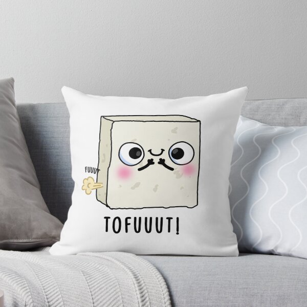 Item preview, Tofuuut Farting Funny Tofu Puns  designed and sold by punnybone.