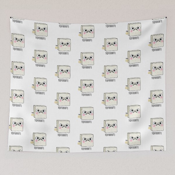 Item preview, Tofuuut Farting Funny Tofu Puns  designed and sold by punnybone.