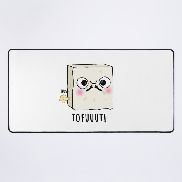 Item preview, Tofuuut Farting Funny Tofu Puns  designed and sold by punnybone.