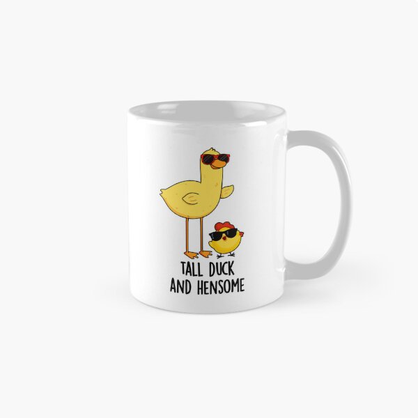 Item preview, Tall Duck And Hensome Funny Animal Puns  designed and sold by punnybone.